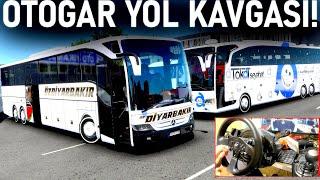 OTOGARDA YOL VERME KAVGASI @oguzhankaplan - TOURİSMO OTOBÜS MODU İLE OTOGAR - ETS 2 Mod T300RS GT