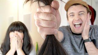 He CUT OFF HER HAIR? Roblox Challenge