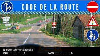 2024 Nouveau examen code de la route  test 1  France permis #codedelaroute #france