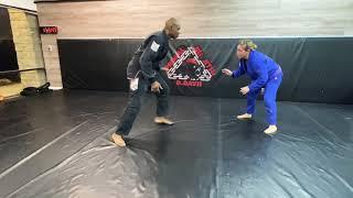 Mom vs. Dad 6 minute Jiu Jitsu roll - Part 2.