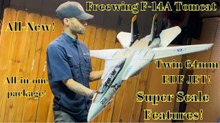 *All-New* Freewing F-14A Twin 64mm EDF Jet Unboxing