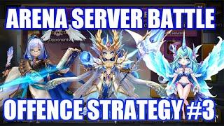 Arena Server Battle Japan VS EU Offence Strategy #3【Summoners War Server Arena】