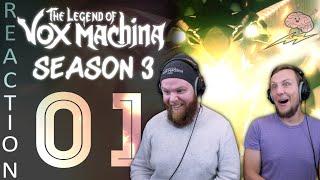 SOS Bros React - Legend of Vox Machina Season 3 Episode 1 - A Deadly Bargain