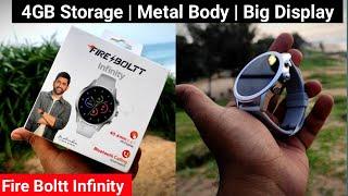 இந்த ⌚Smartwatch-ல் 300+ Songs கேட்கலாம் Fire Boltt Infinity Smartwatch Unboxing & Review in Tamil