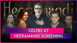 Heeramandi Screening Salman Khan Alia Bhatt & Other Stars Grace The Special Event In Style