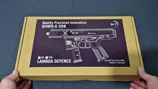 2023  Lambda Defence B&T GHM 9K GBB SMG PDW Unboxing