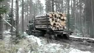 Russian insane Truck Driver