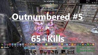 65+ Kill 1vX - Outnumbered PVP #5 - Hybrid Nightblade - Firesong