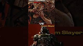 Jason Voorhees MKX Vs Doom Slayer #doomslayer #mkx #edit #editz