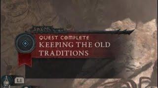 DIABLO 4 Keeping the old traditions