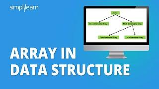 Array In Data Structure  What Is An Array In Data Structure?  Data Structures  Simplilearn