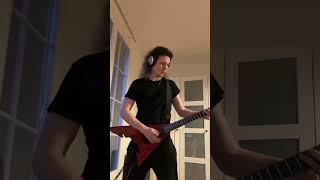 #masterofpuppets #guitar #solo #cover #music #metallica #guitarist #shorts