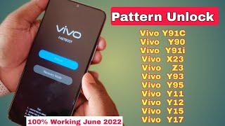 Vivo Y91c Y90 Y91i Y93 Y95 Y11 Y12 Y15 Y17 All Type Password Pattern Lock Remove In 1 Click