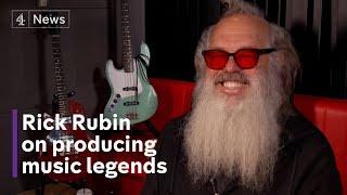 Rick Rubin the legendary music producer on working with Run DMC Slayer and Johnny Cash