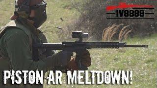 Ultimate Piston AR-15 Meltdown