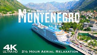 MONTENEGRO drone 4K 2024  Црна Гора  Aerial Relaxation Film  Crna Gora Черногория