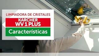 KARCHER WV1 PLUS - Cómo FUNCIONA el mejor LIMPIADOR de CRISTALES y Superficies LISAS