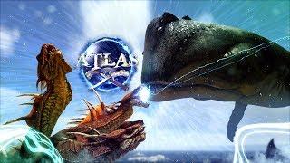 Atlas - ALL NEW CREATURES & BOSSES - Hydra Whale SeaMonster Dragon & Dinosaurs - Atlas Gameplay