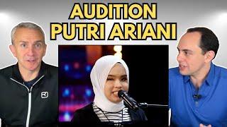 FIRST TIME HEARING Putri Ariani Audition at AGT REACTION