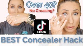 Testing the Life Changing TikTok Concealer HACK {Over 40}