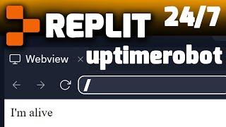 Patched Replit And Uptimerobot Updates. Replit Webview