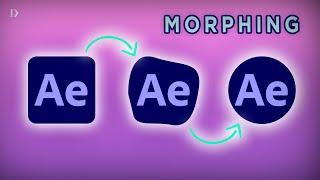 اسهل طريقة لعمل مورفينج للشيب  after effects tutorial   Morphing