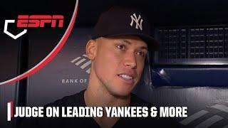 Aaron Judge on his ABSURD stats leading the Yankees Juan Sotos impact & more   ESPN MLB