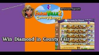 Win Diamond in County Fair Farmville 2 Country Escape