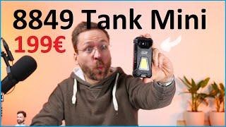 8849 Unihertz Tank Mini Kleines Smartphone mit absurder Laufzeit & Mitteklasse Technik Moschuss.de