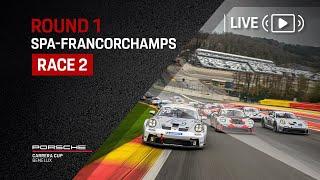 ROUND 1 - RACE 2 - Porsche Carrera Cup Benelux Season 2023 at Spa-Francorchamps