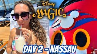 PERFECT DAY on the Disney Magic Visiting Nassau Bahamas  Silver Anniversary At Sea Cruise Day 2