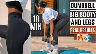 The MASTER DUMBBELL BOOTY BUILDING LEG WORKOUTThis Will SwiftlyGrow your Butt At Home