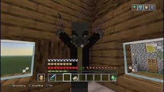 Minecraft defeating raid