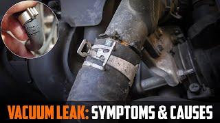 5 Symptoms of a Vacuum Leak and Causes of This Problem