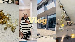 #vlog  lights shopping. My friend bought a new car. Packing and more  South African YouTuber