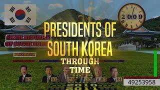 Presidents of South Korea Through Time 1948-2023