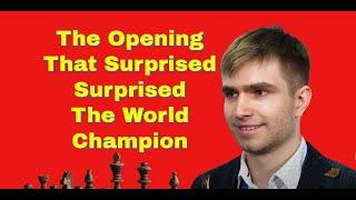 The Opening That Surprised  Surprised The World Champion   World Blitz Championship 2022