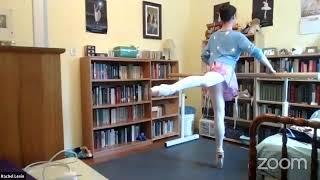 WWBC • Week 34  Ballet Class and Pointe Class with Katherine Barkman and David Morse