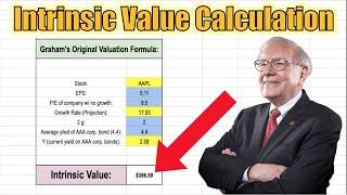 How to Calculate the Intrinsic Value of a Stock like Benjamin Graham Step by Step