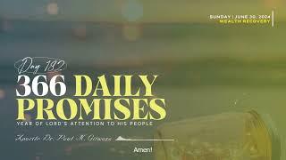 366 DAILY PROMISES  Day 182  With Apostle Dr. Paul M. Gitwaza English Subtitle Version