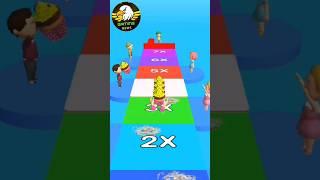 yummy cake stack run #foryou #games #mobilegame