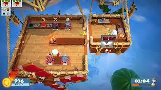 Overcooked 2 Level 1-5 2-Player Former World Record Score 1440