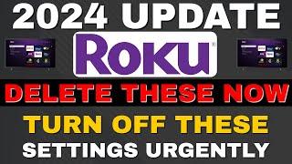 ROKU SETTINGS YOU NEED TO TURN OFF NOW 2024 UPDATE