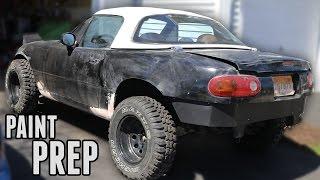 Rust Repair & Paint Prep  Project Rally Miata Part 12