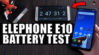 Elephone E10 - Battery Drain Test and Charging Time 45