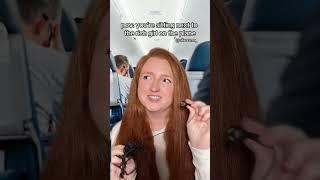 pov you’re sitting next to the rich girl on the plane #asmr #plane #flight