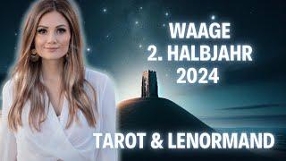 Waage 2. Halbjahr 2024 *Neues Glück in der Liebe* Tarot Lenormand