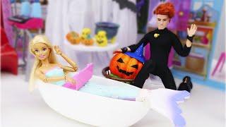 Barbie Vlog auf Deutsch. Halloween Kostüm Wettbewerb. Spielspaß mit Barbie Puppen