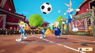 Team Bugs Bunny Play Football