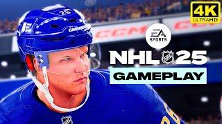 NHL 25 NEW OFFICIAL GAMEPLAY OVERVIEW PART 1 4K